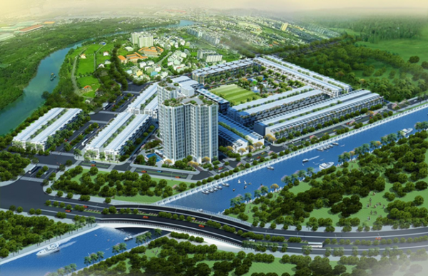 Khu dân cư phát triển mới ở quận 7